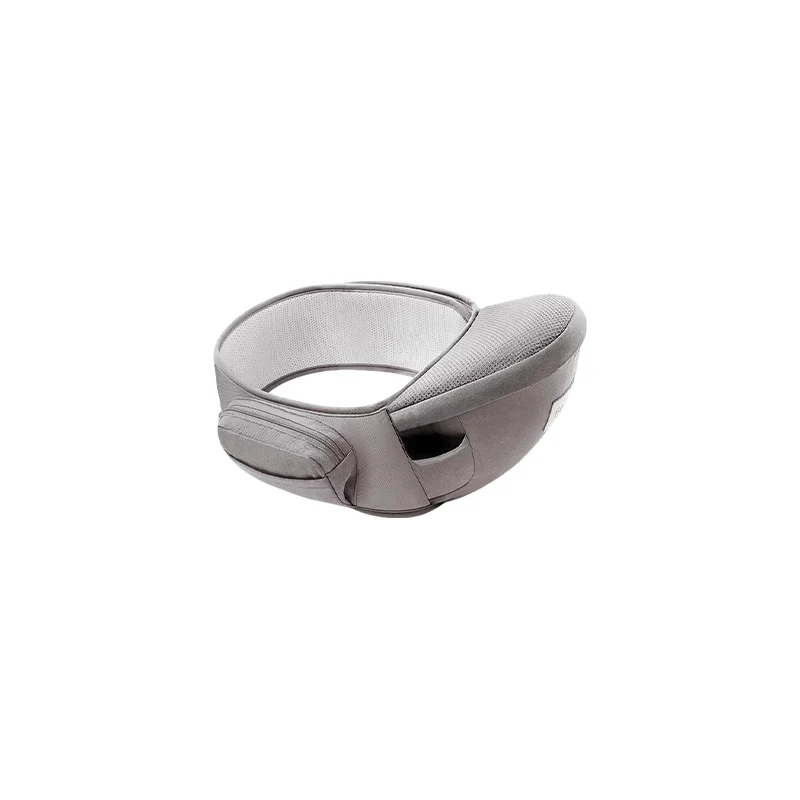 Collier confort moderne pour chien gris tissu rembourré fermeture pratique taille moyenne sécurité animaux de 