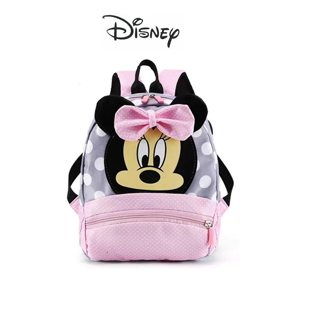 Sac à dos Disney Mickey pour enfants école maternelle sac d'école mignon oreilles en relief design cartoon sty
