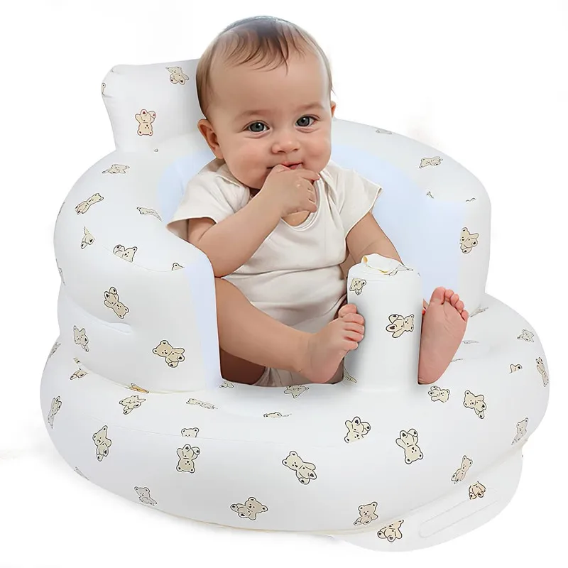 Siège gonflable pour bébé, pompe à Air intégrée, chaise de soutien du dos pour bébé de 0 à 3 ans, chaise de do