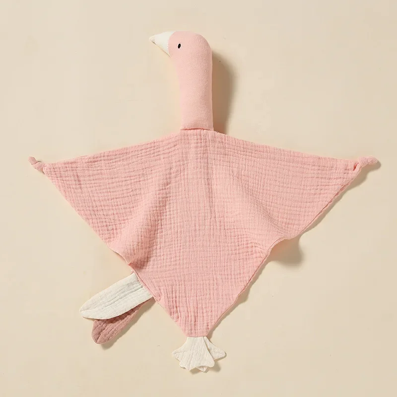 Doudou peluche cygne mignon jouet de sommeil apaisant pour bébé