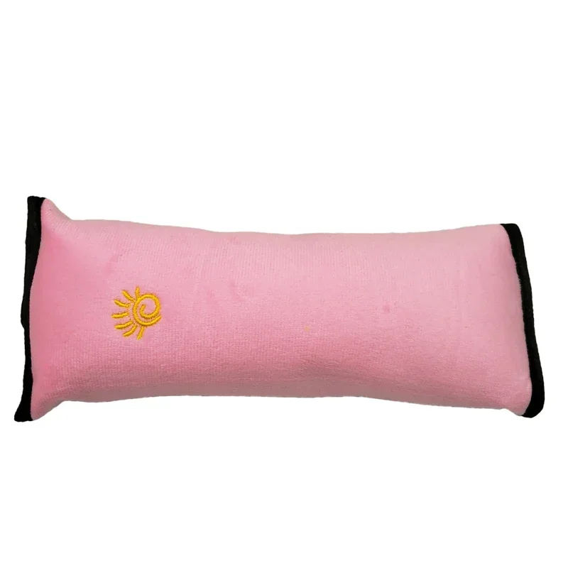 Coussin épaule ceinture sécurité voiture bébé soutien cervical doublure peluche réglable positionneur sommeil 