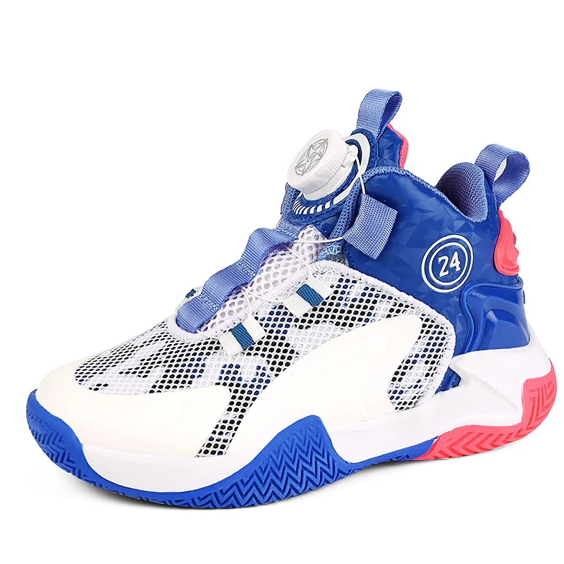 Chaussures de basket enfants baskets antidérapantes hautes pour garçons