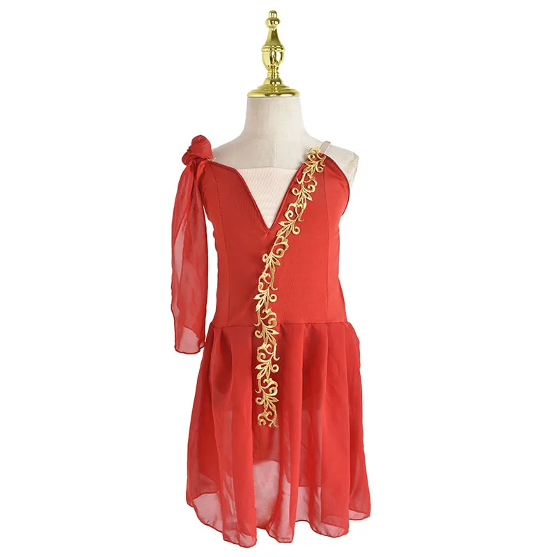 Jupe de danse contemporaine lyrique pour filles tulle mousseline