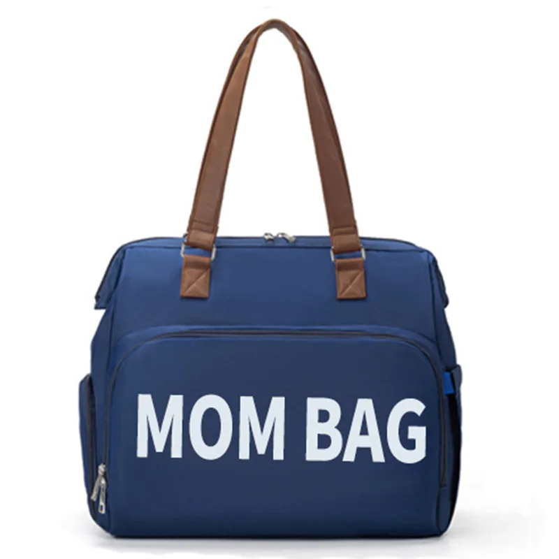 Sac à langer multifonctionnel pour maman sac à dos maternité grande capacité style moderne couleurs sombres de