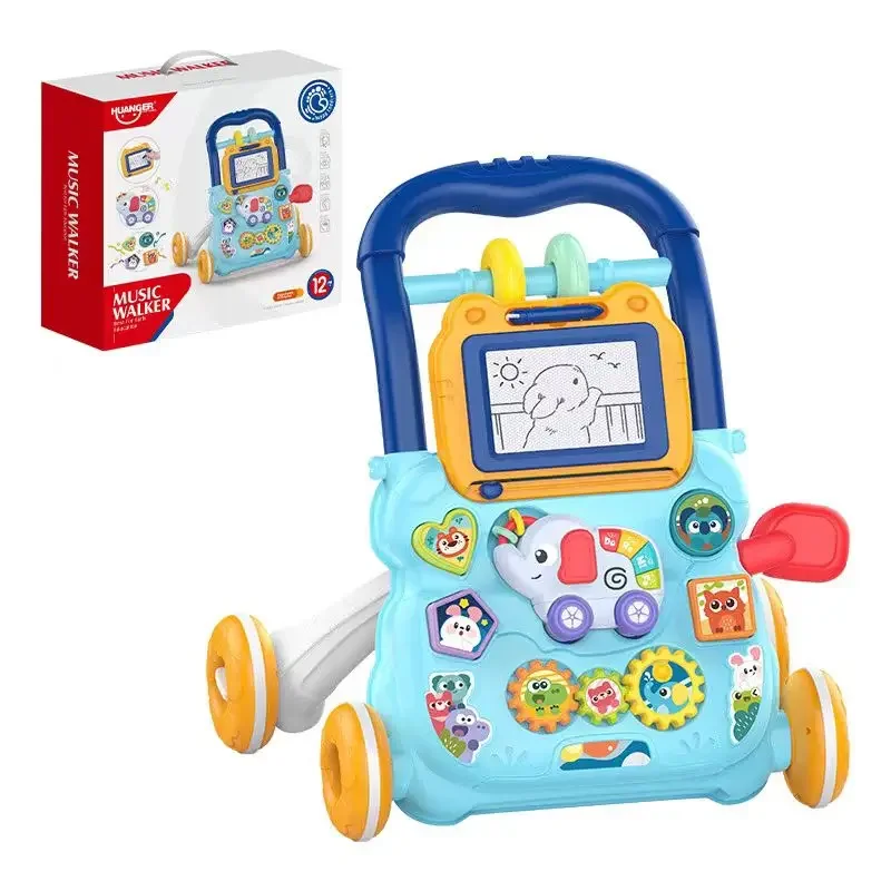 Trotteur musical interactif pour bébé jouet éducatif apprentissage de