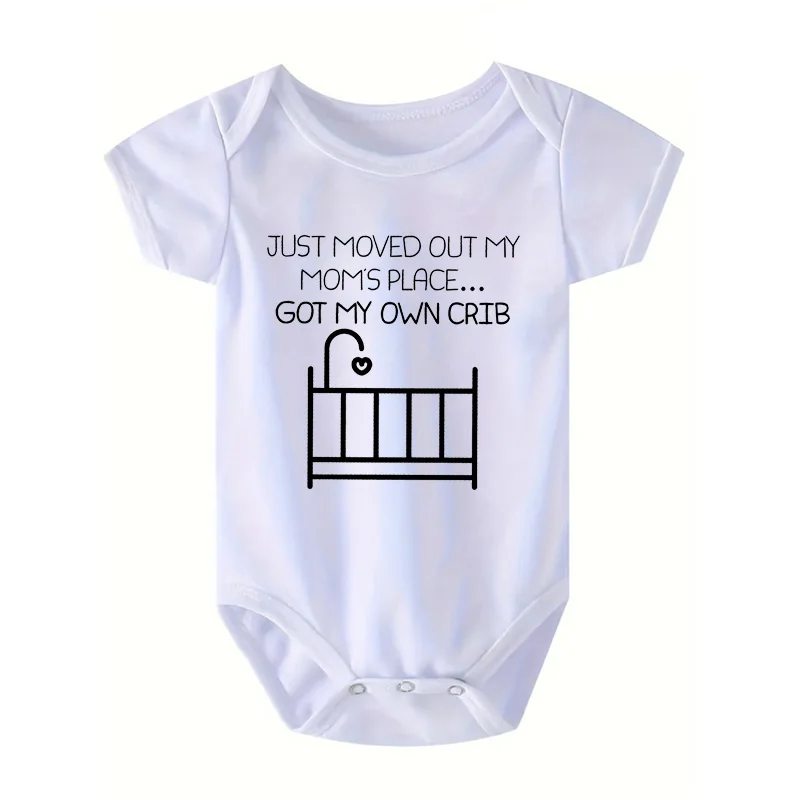 Body bébé humour design berceau pour nouveauné 024 mois vêtement confortable doux cadeau naissance