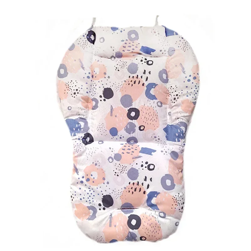 Coussin de siège bébé doux et confortable pour chaise haute poussette et potager Design épuré en coton