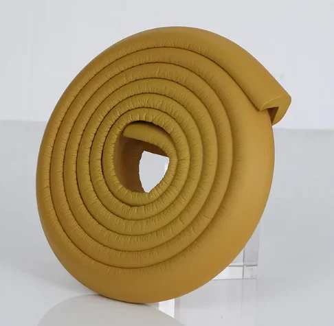Protection en silicone pour meubles antichocs 安全 pour bébé texture douce antiglisse jaune miel 5 cm de diamètr
