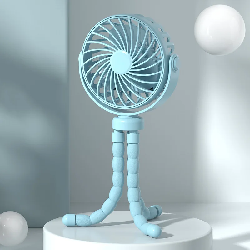 Ventilateur de poussette pour bébé, ventilateur USB Portable à piles rechargeables, Mini ventilateur à Clip po