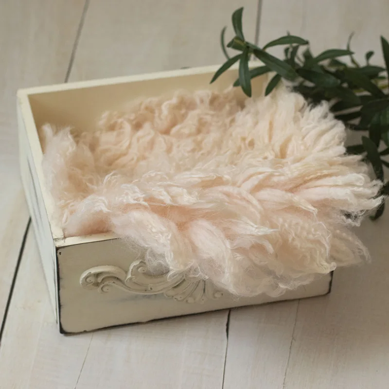 Mini panier de chaise de photographie pour nouveauné couverture de pose de table accessoires photo pour bébé b