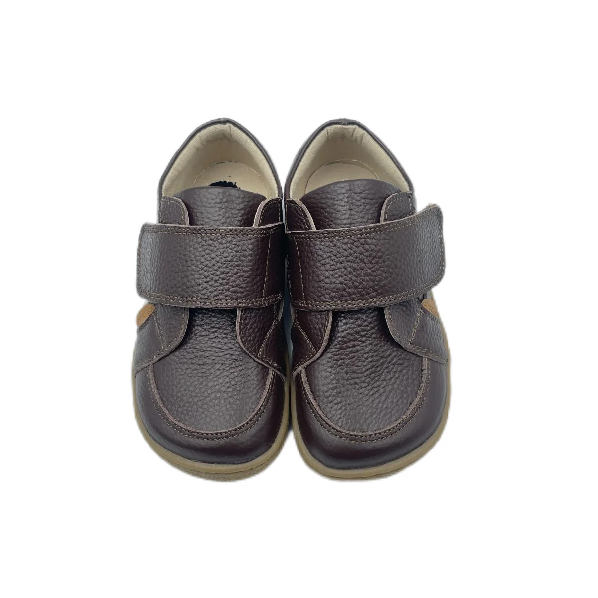 Chaussures enfants Tipsietoes 2025 en cuir synthétique pieds nus style bateau fermeture velcro Usage quotidien