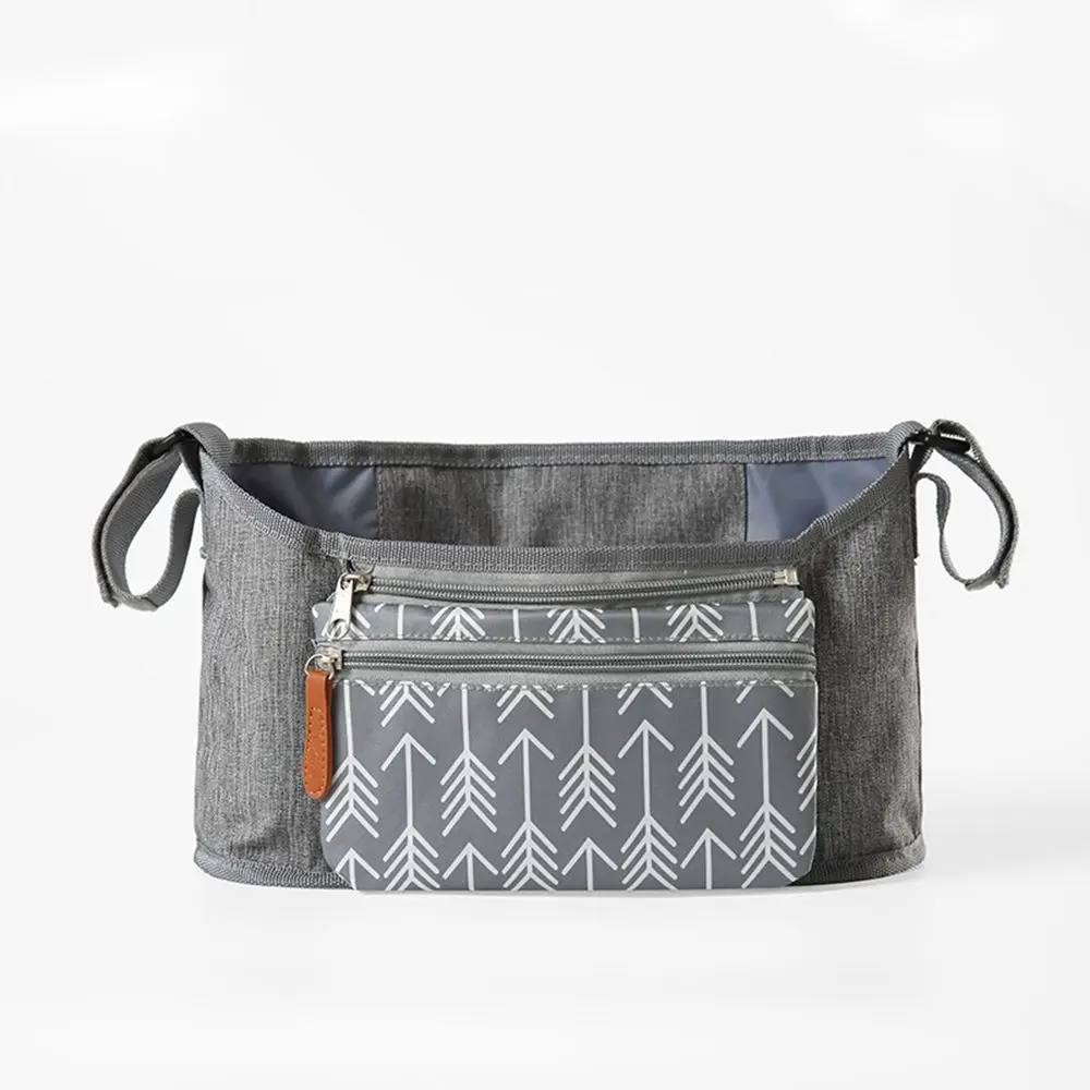 Organisateur sac poussette nouveauné sac rangement maman portebouteille accessoire bébé design moderne polyest