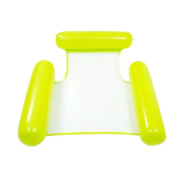 Flotteur de Piscine Flottant Gonflable pour Adulte et Enfant Hamac Aquatique en PVC Chaise Longue Flottante Ét