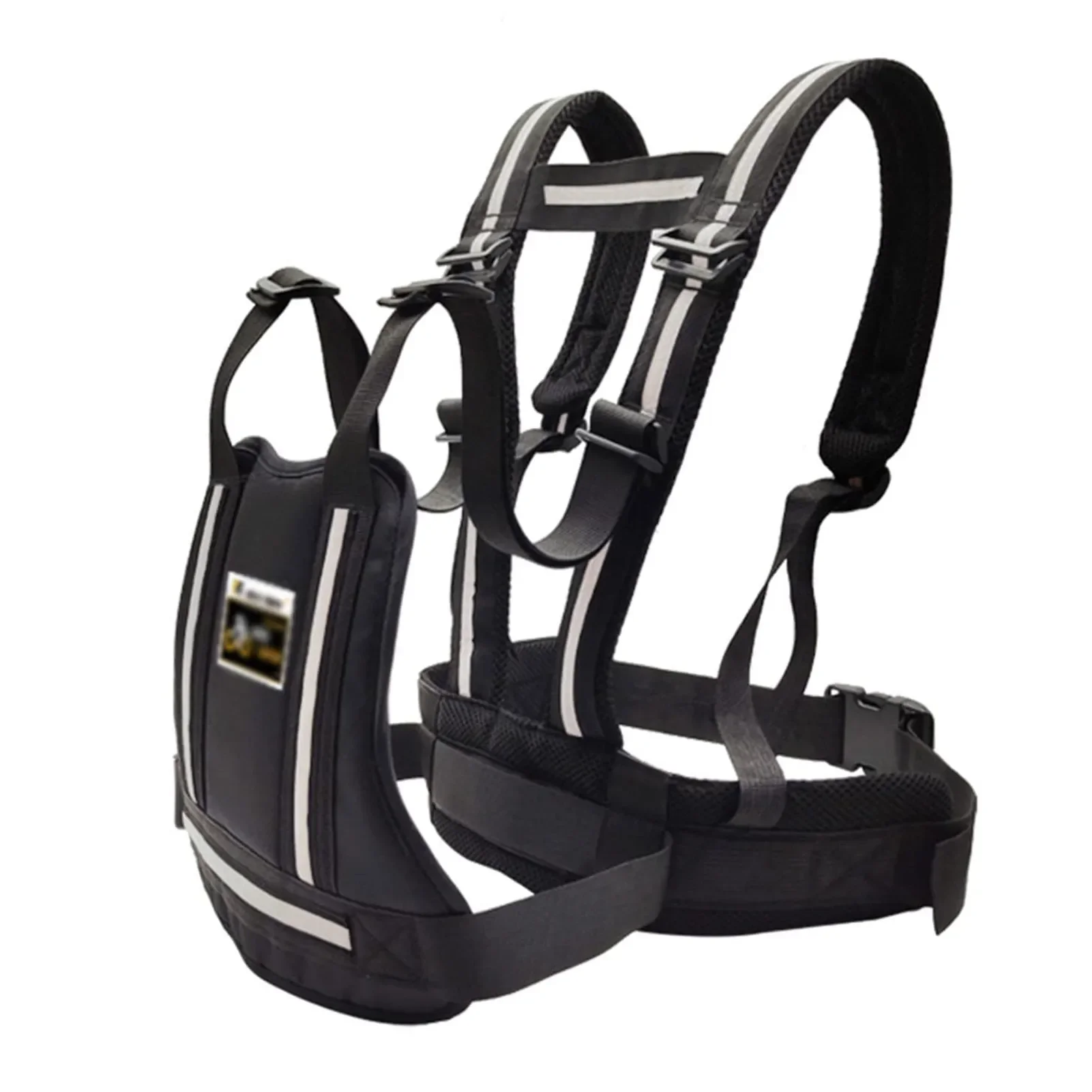 Ceinture de sécurité moto pour enfants réglable réfléchissante