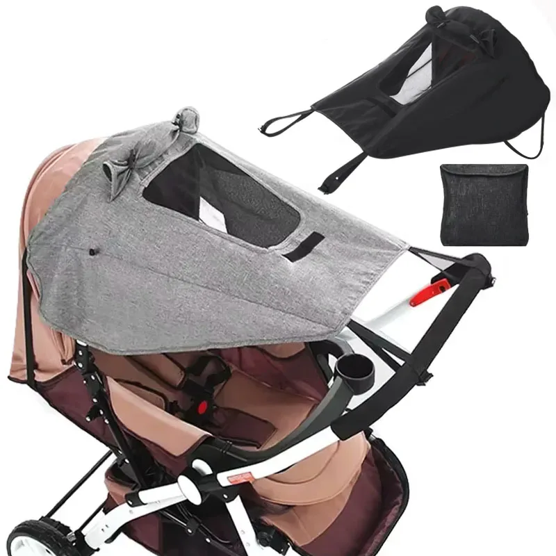Accessoires universels de poussette pour bébé paresoleil Protection UV couverture d'auvent de chariot pour lan