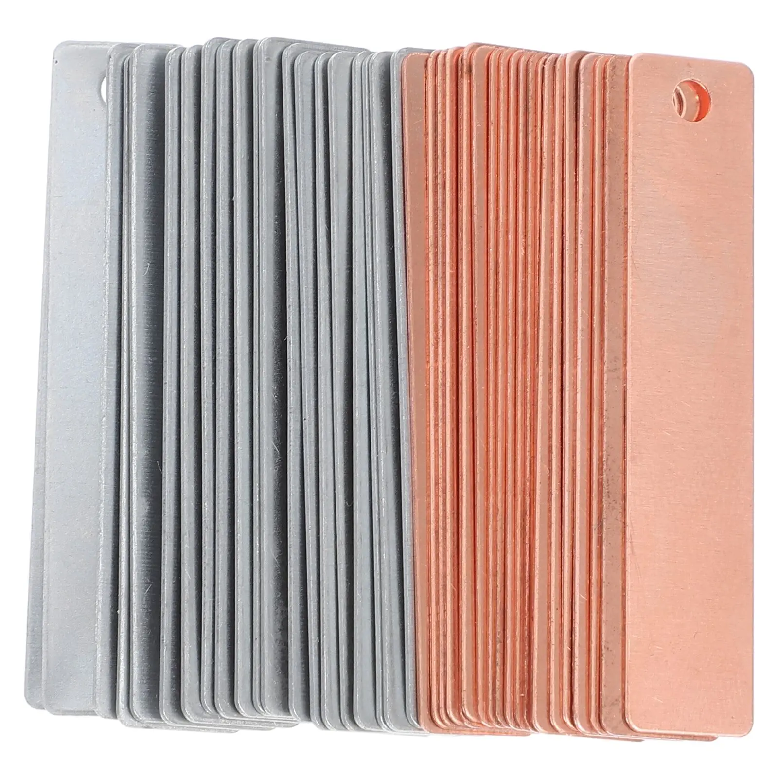 Feuilles de cuivre et zinc pour expériences DIY éducation STEM kits