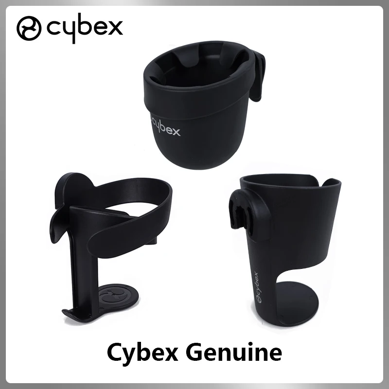 Portegobelet Cybex poussette Priam Mios Balios Melio plastique noir design minimaliste fixation sécurisée acce