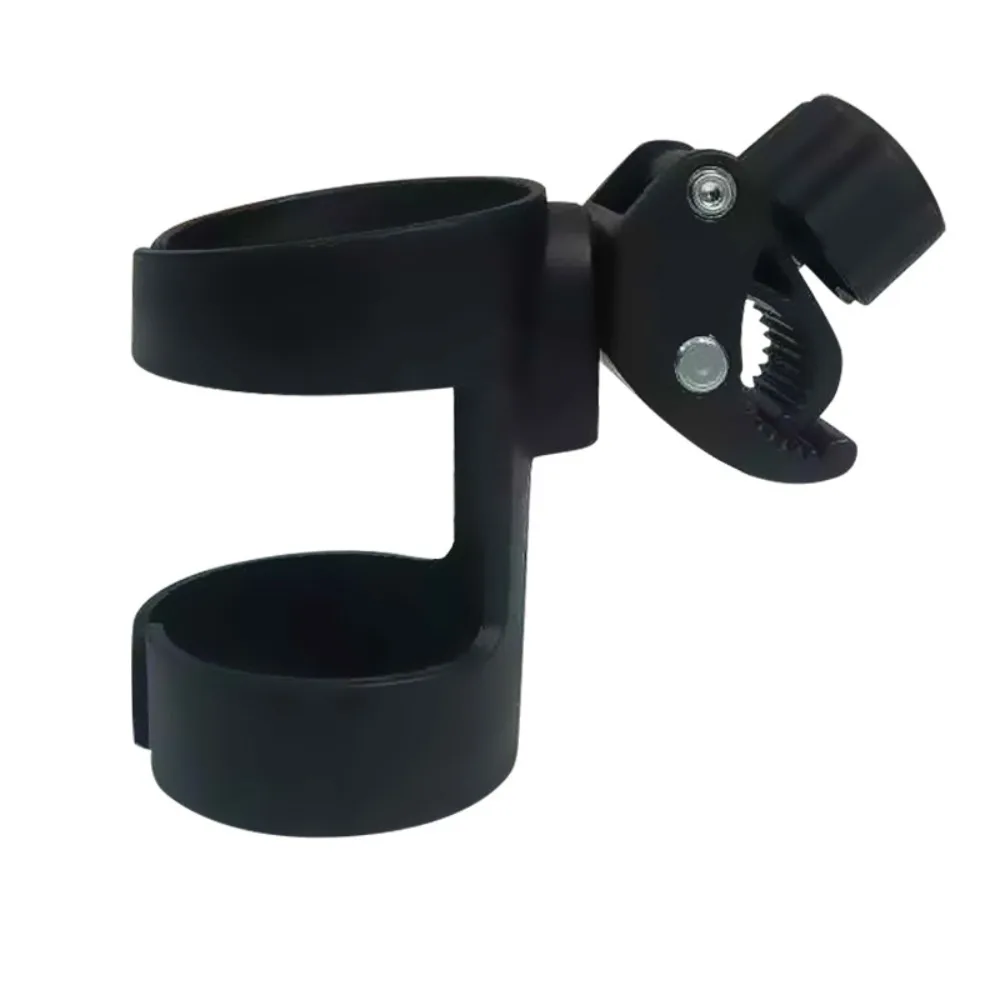 Portegobelet poussette bébé 360° universel antidérapant rotatif pour poussettes landaus et vélos Noir