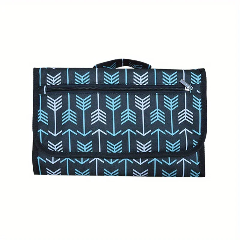 Organisateur de Voyage Tissu Synthétique pour Cosmétiques Toilettage et Accessoires Design Moderne avec Motifs