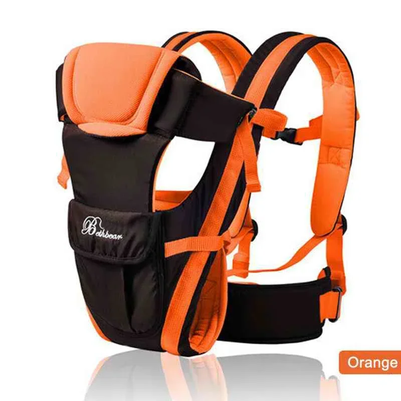 Porte-bébé Beth Bear pour vente en gros et livraison directe uniquement logo anglais - Orange