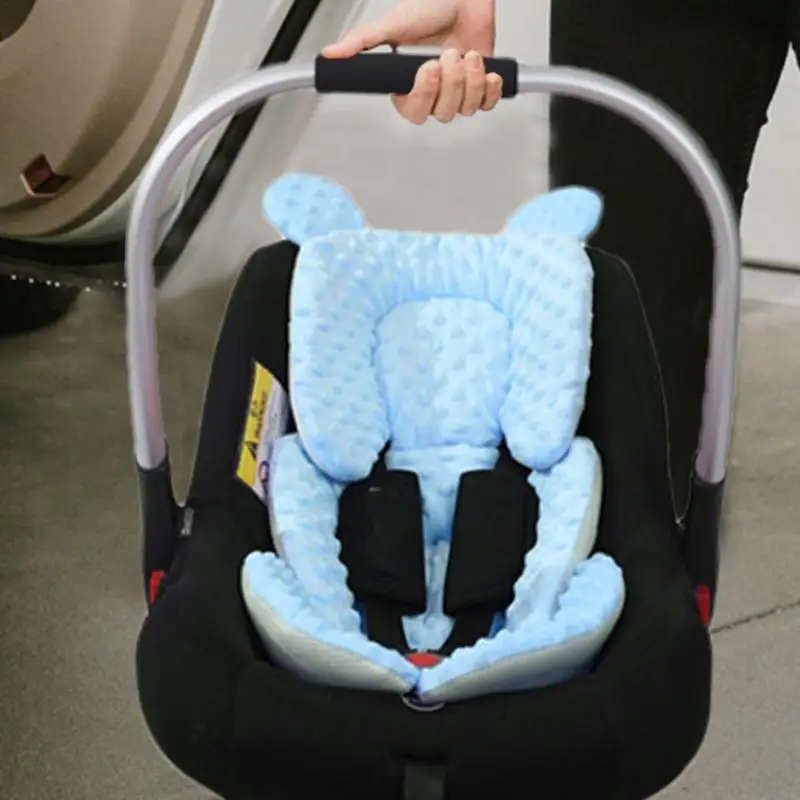 Siège auto bébé confortable sécuritaire tissu doux ergonomique