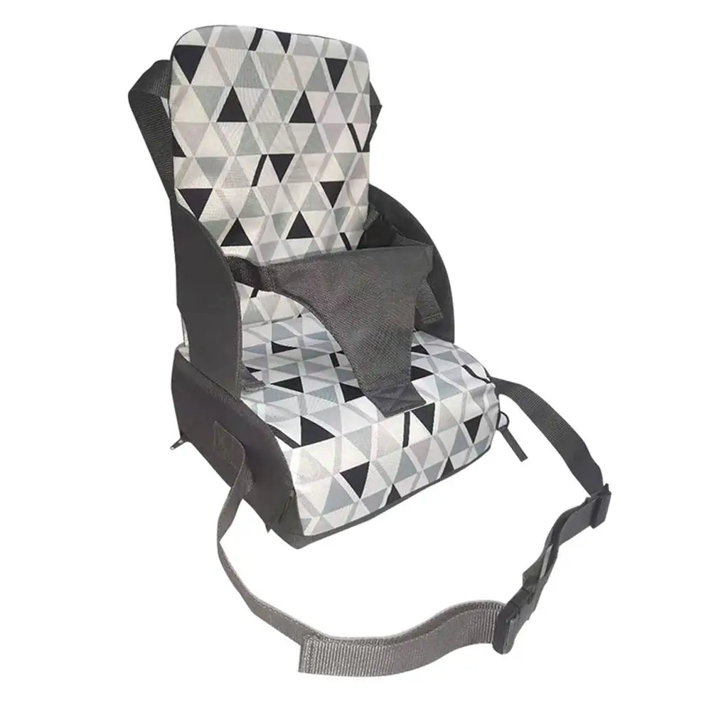 Siège rehausseur voiture bébé en tissu synthétique moderne avec harnais