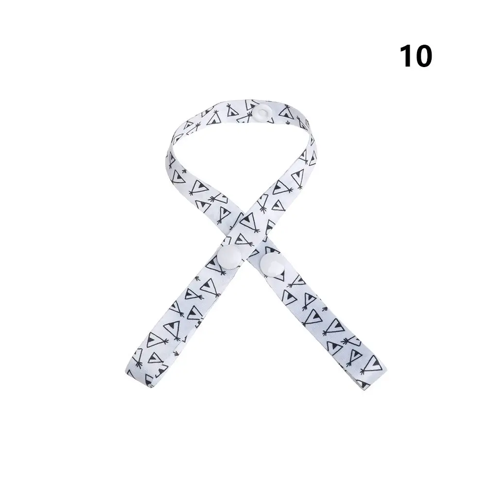 Accessoire poussette antichute design moderne collier style graphique polyester doux boutonspression motif géo