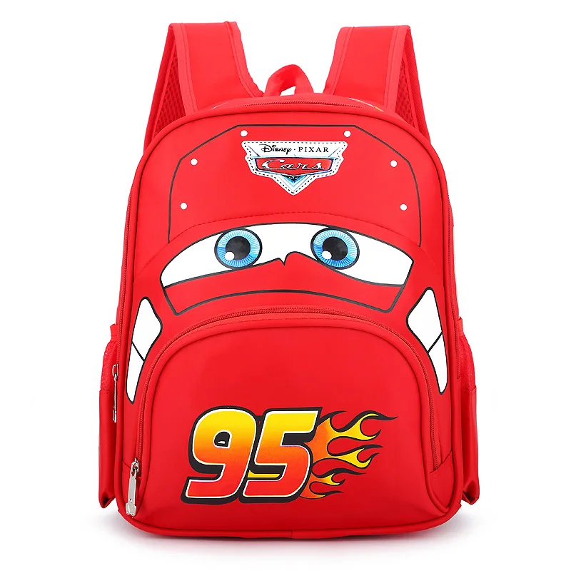 Disney Cars 2024 Sac à Dos pour Enfants Flash Mc Queen École Loisirs Maternelle Primaire Design Cartoon Confor