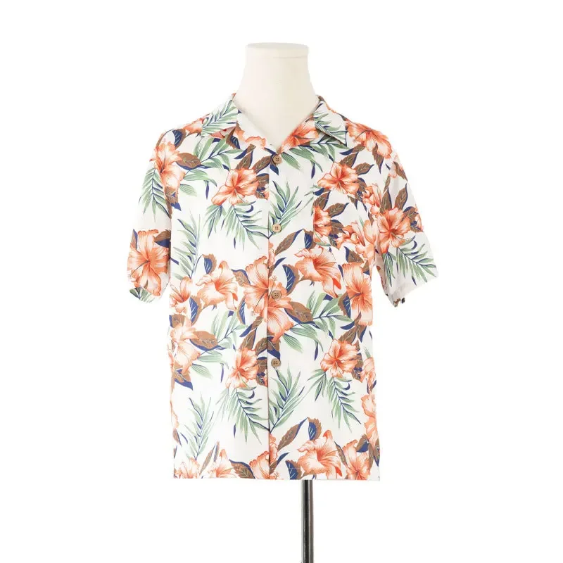 Ensemble familial plage été robe chemise parent enfant vêtements vacances mode cool