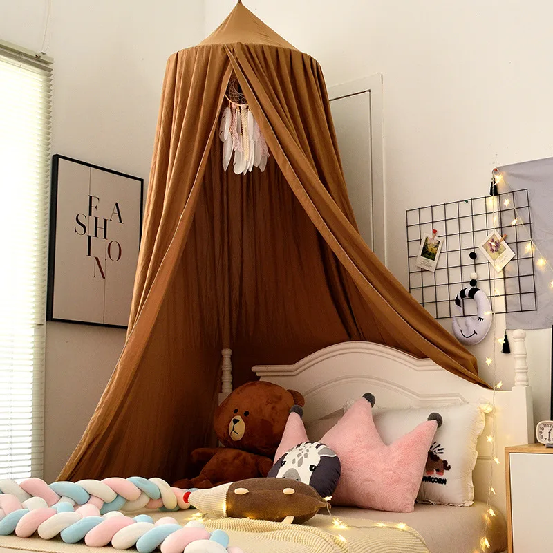 Tente lit berceau bébé dôme suspendu antimoustiques décoration chambre