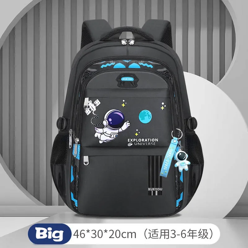 Sac à dos astronaute pour garçons protection colonne vertébrale Oxford grande capacité étanche sacs école enfa