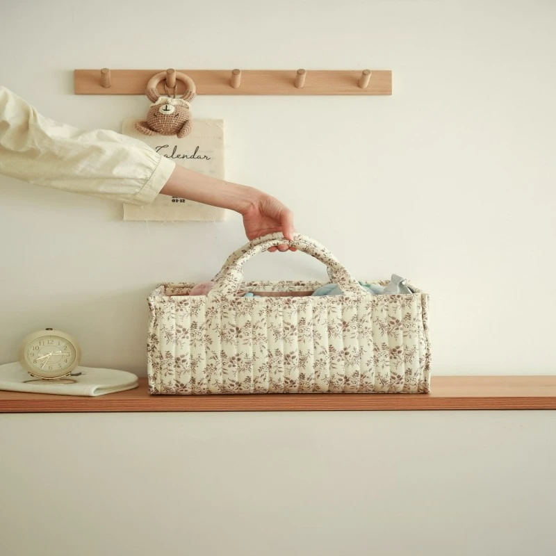 Sac à couches Floral bébé organisation grande capacité poussettes accessoires maman sécurité durabilité style