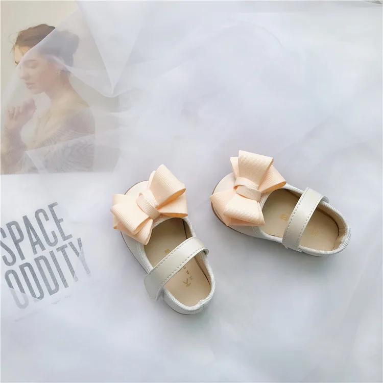 Chaussures Mary Jane pour filles cuir PU antiglissant nœud papillon confortable style princesse 46 ans idéal p