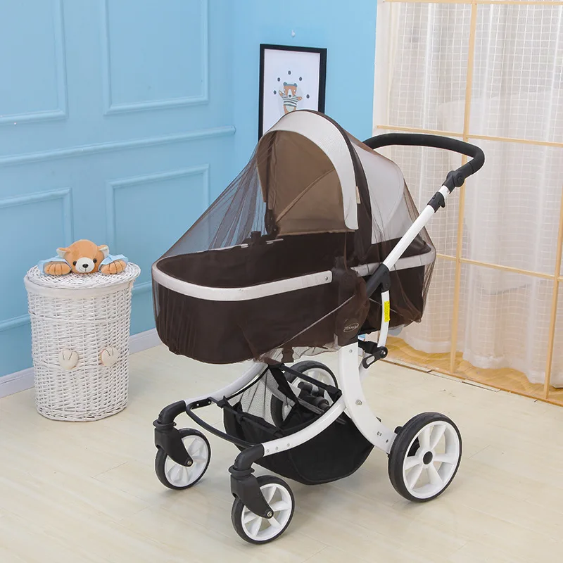 Moustiquaire antimoustiques pour poussette bébé filet protection insectes accessoires poussette 150cm design m