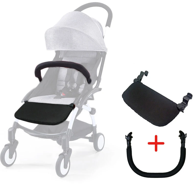 Accessoires de poussette pour bébé, accoudoir de poussette, barre de pare-chocs pour yoyo yoya, repose-pieds,