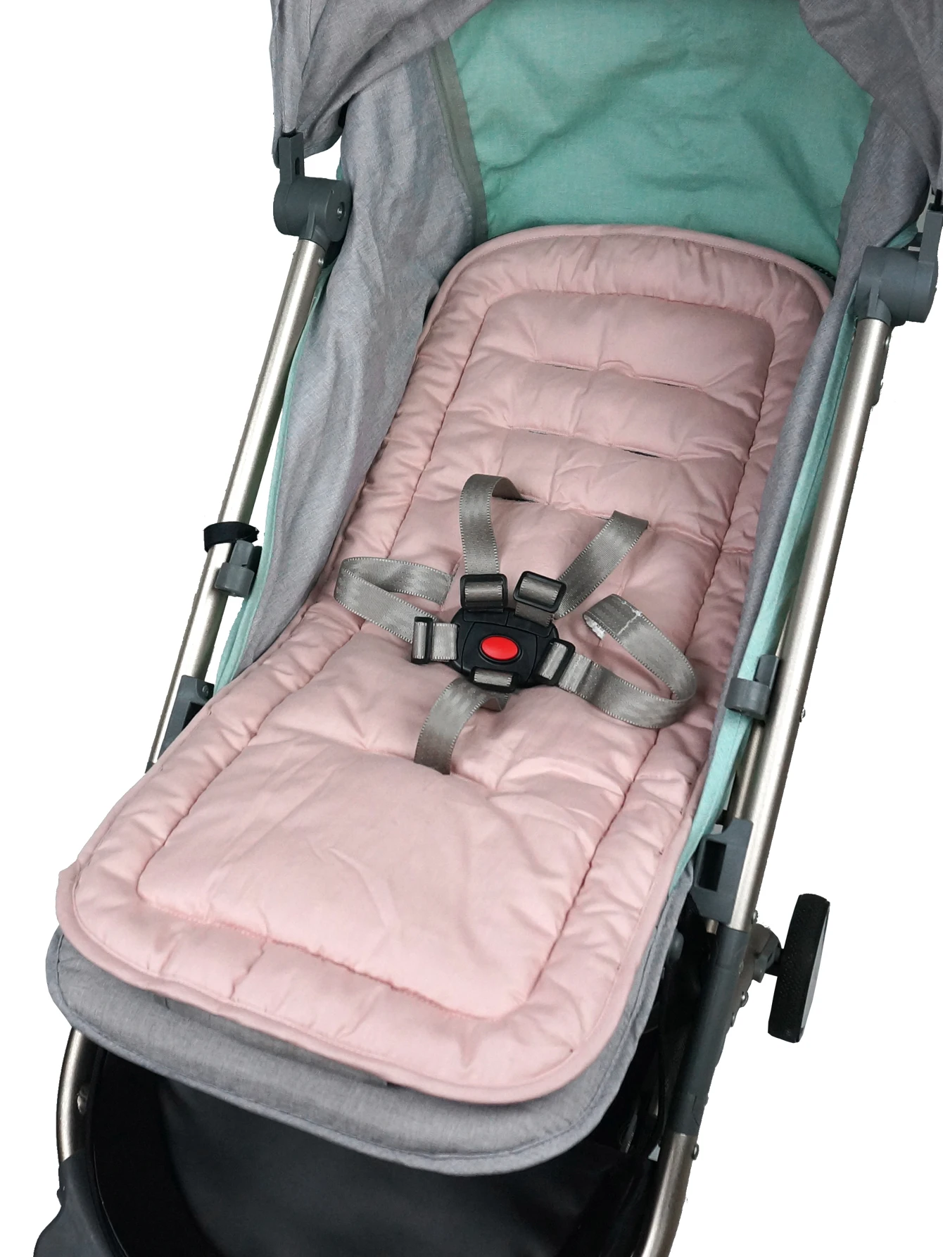 Coussin de poussette en coton et fibres synthétiques doux et confortable pour bébé 027 mois sécurité et style