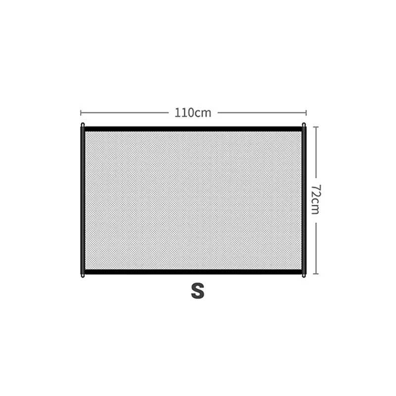 Barrière de sécurité en maille polyester pour bébé balcon jardin 110cmx72cm Sécurité durable et design moderne
