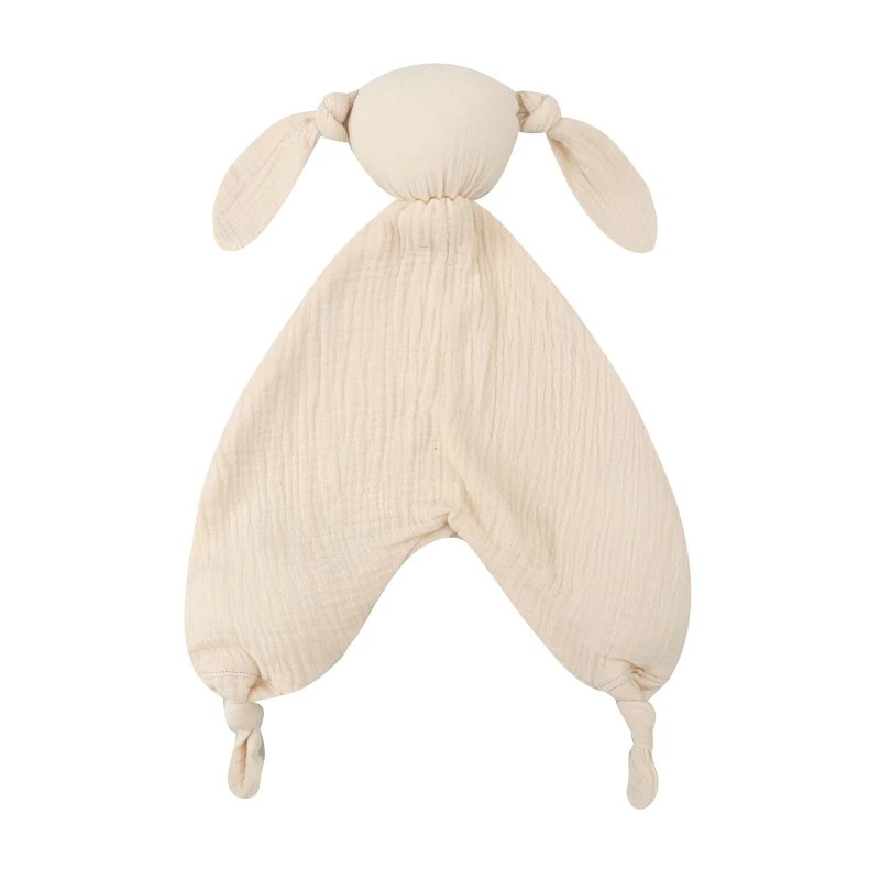 Doudou en peluche doux pour bébé couverture de sécurité sommeil câlins visage gril Coton 08