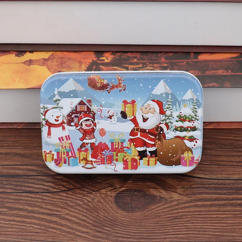 Puzzle 3D avec boîte en fer pour bébé, cartes de dessin animé, jouets pour enfants, jeu Montessori, cadeaux de