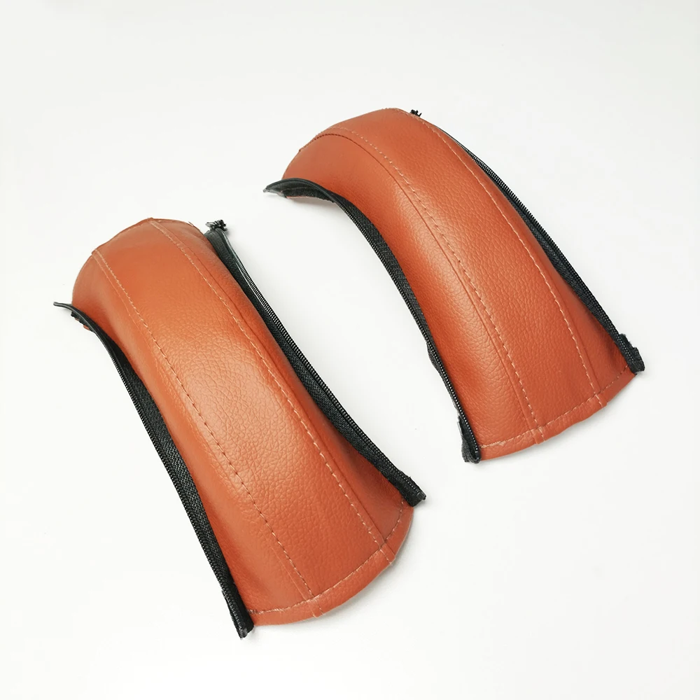 Couverture en cuir pour barre de poussée de poussette compatible Flip XT Chicco Valco Baby 4 Bumosquito Spinal