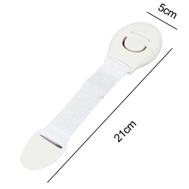 Fixation support en plastique blanc pour bébé protection tiroir porte armoire 5 pièces sécurisé facile à utili