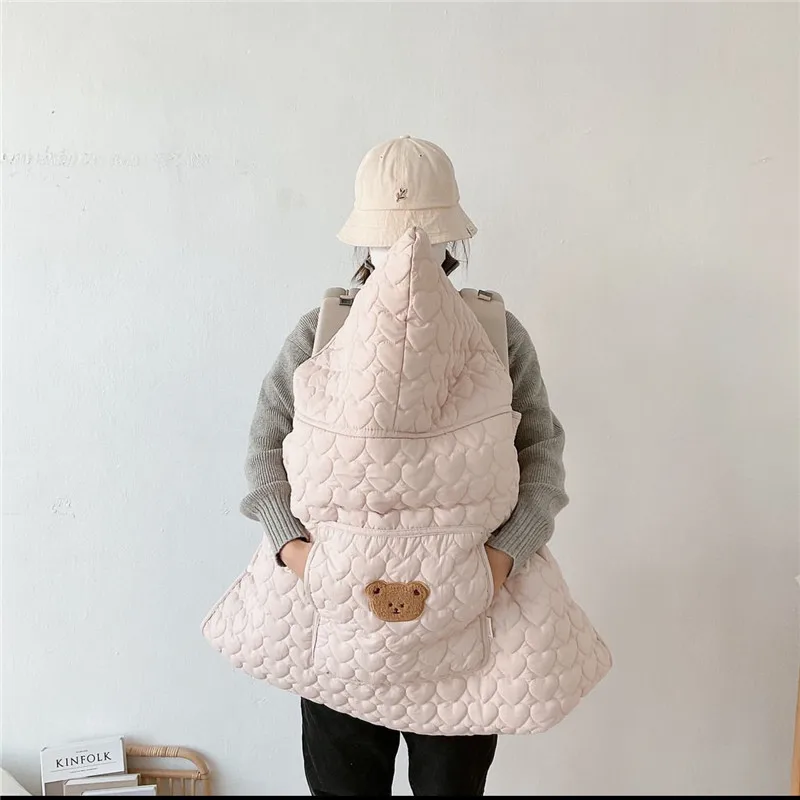Couverture de poussette coupevent hiver cape bébé couverture chariot nouveauné portebébé tabouret chaud épais