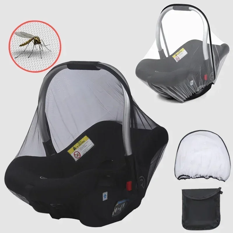 Moustiquaire portable pour poussette et siège auto protection contre les insectes filet respirant conception s