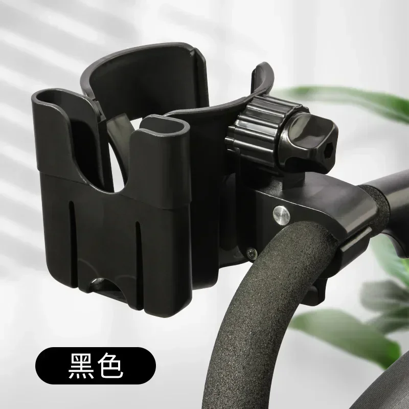 Support téléphone portable poussette tasse tricycle enfant accessoire antiglisse plastique noir