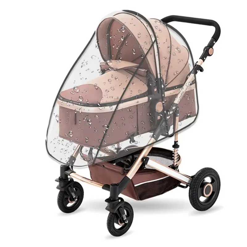 Couverture de pluie transparente et respirante pour poussette bébé protection imperméable style moderne qualit