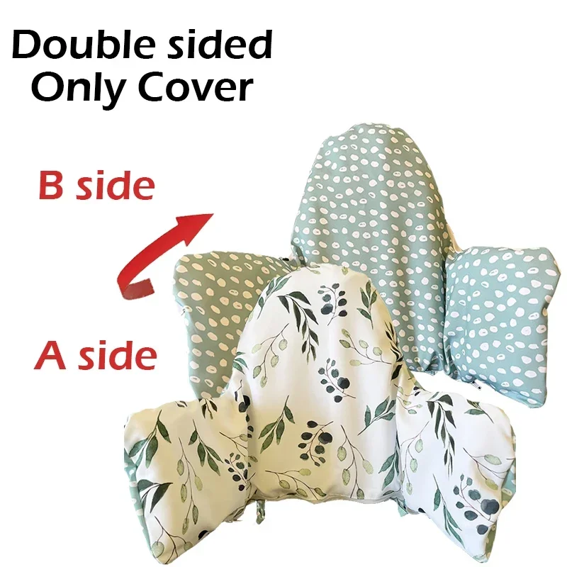 Coussin de chaise haute pour bébé chaise de salle à manger et canapé double face moderne minimaliste housse in