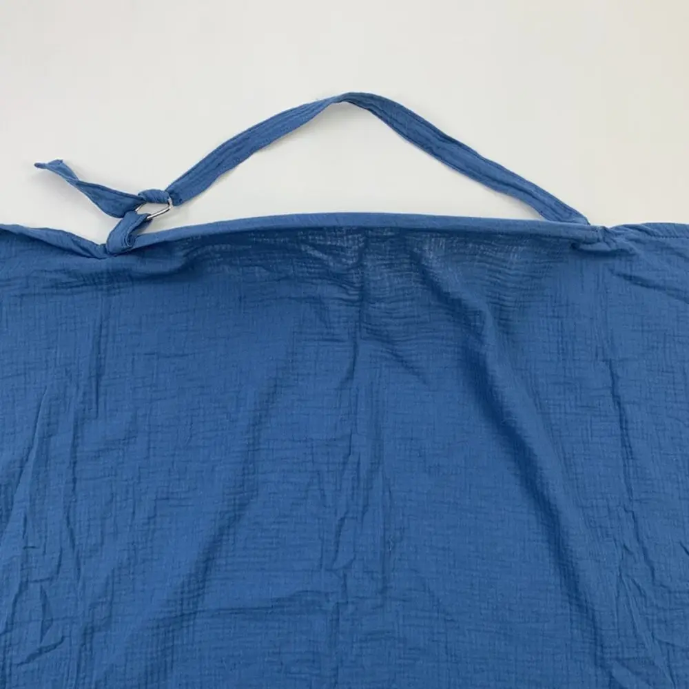 Couverture d'Allaitement pour Mère et Bébé Ajustable Respirant Confidentialité avec Arc Navy Blue