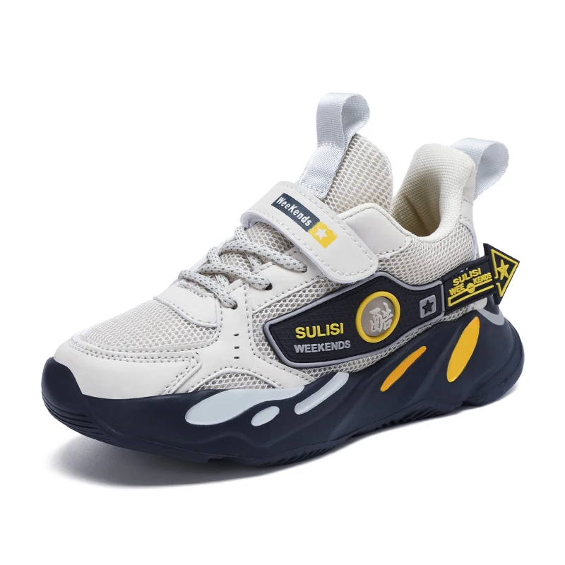 Chaussures bébé respirantes baskets enfants mode printemps automne antiglissante confort coton doublure tissu 