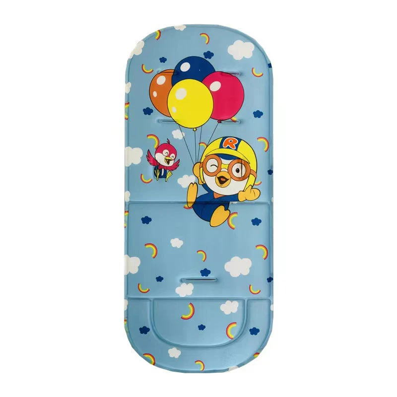 Coussin de Siège de Poussette Bébé Matelas Doux pour Voiture Accessoire Confort NouveauNé Design Blue Duck Tai