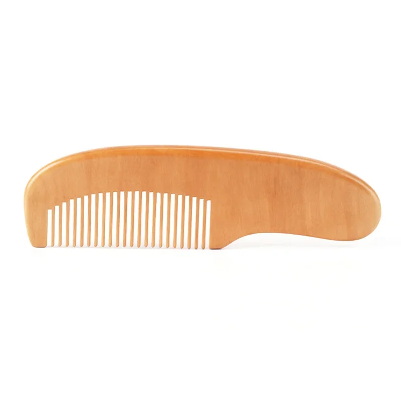 Peigne en bois naturel pour bébé démêloir doux cheveux enfant accessoire coiffure bébé design minimaliste maté